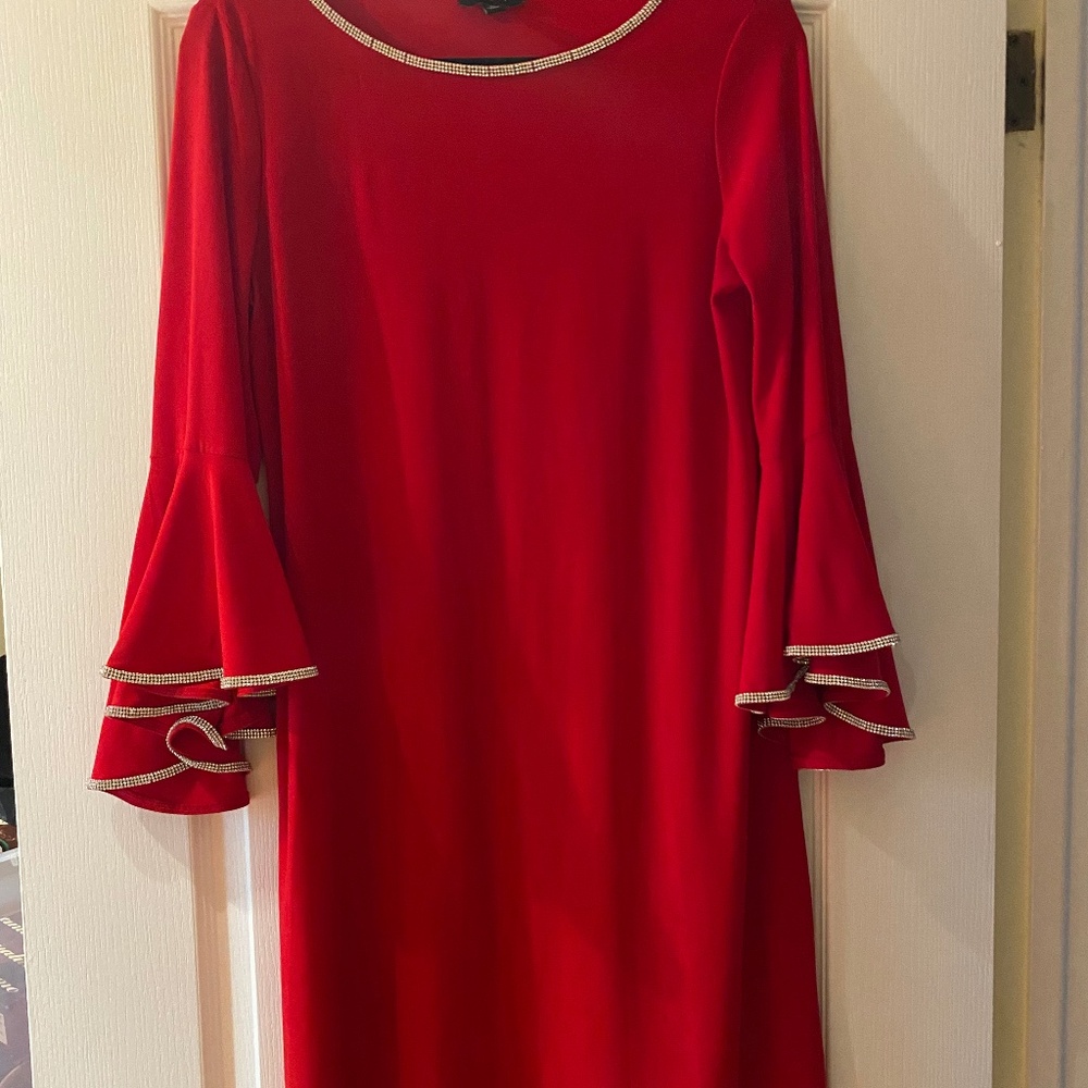 MSK chic little red dress